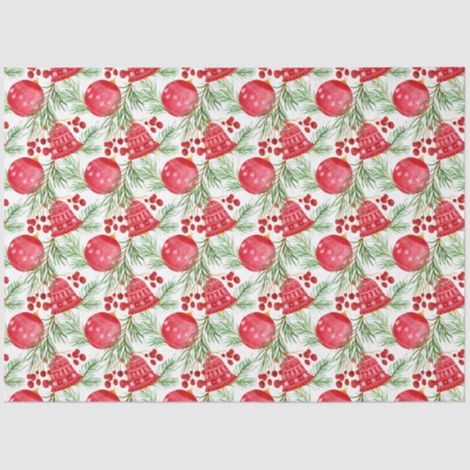 レッドベルエレガントズフィールボーブルクリスマス 薄葉紙 (正面)