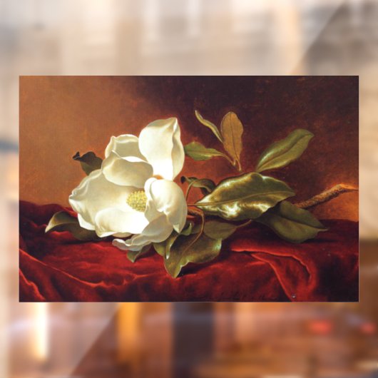 レッドベルベットのマグノリア絵画は ウィンドウサイン (シート2)