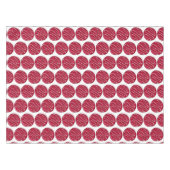 レッドベルベットクッキークリームチーズつや消しベイカーフード テーブルクロス (正面(横))