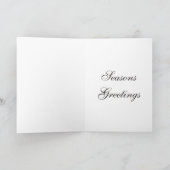 レッドベルベットクリスマス カード (内部)