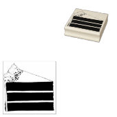 レッドベルベットケーキスライスベーカリーペストリーベイクショップカフェ ラバースタンプ (押印)