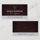 レッドベルベットサロンシアース 名刺 (正面/裏面)