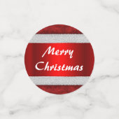 レッドベルベットサンタースートクリスマス コンフェッティ (スモール正面)