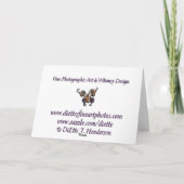 レッドベルベット誕生日 カード (裏面)