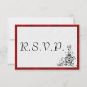 レッドベルベット、ブラックフローリッシュ結婚ズ 出欠カード (正面)