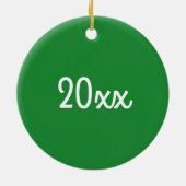 レッドベルペッパー園芸野菜グルメ セラミックオーナメント (裏面)