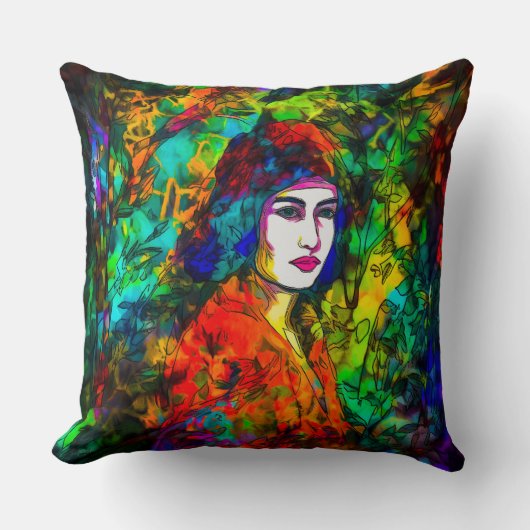 レッドベレー クッション (正面)