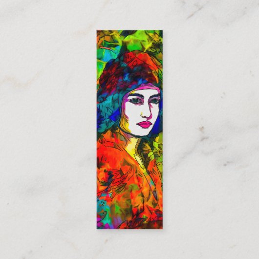 レッドベレー スキニー名刺 (正面)