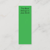 レッドベレー スキニー名刺 (裏面)