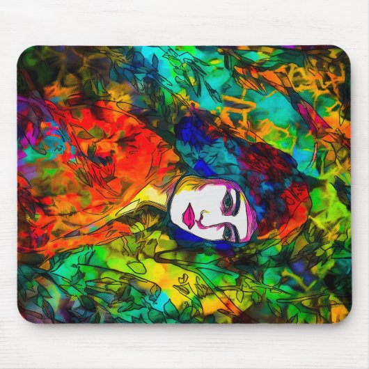 レッドベレー マウスパッド (正面)