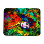 レッドベレー マグネット (横)