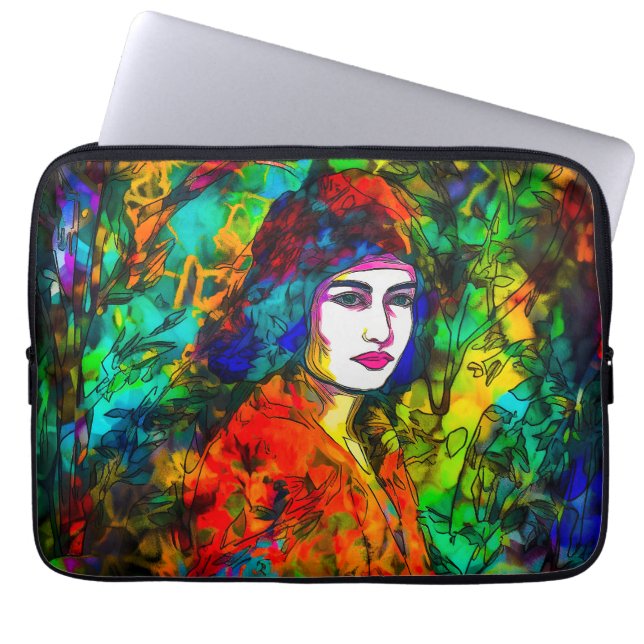 レッドベレー ラップトップスリーブ (正面)