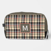 レッドベージュタン白黒スコットクランプライドパターン ドップキット (正面)