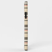 レッドベージュタン白黒スコットクランプライドパターン Case-Mate iPhoneケース (裏面/右)