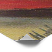 レッドペッパーチリキッチンレシピ ポスター (角)