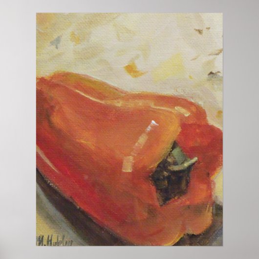 レッドペッパーチリキッチンレシピ ポスター (正面)