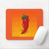 レッドペッパーDivaジグソーパズル マウスパッド (マウス)