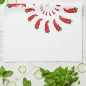 レッドペッパーDivaスパイラル キッチンタオル (折り畳み)