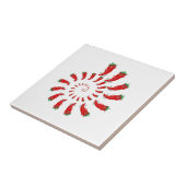 レッドペッパーDivaスパイラル タイル (側面)