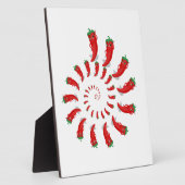 レッドペッパーDivaスパイラル フォトプラーク (側面)