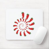 レッドペッパーDivaスパイラル マウスパッド (マウス)