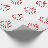 レッドペッパーDivaスパイラル ラッピングペーパー (角)