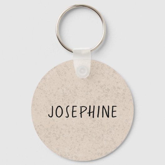 レッドペンブロークウェルシュコーギーかわいい犬の頭ポートレート キーホルダー (裏面)