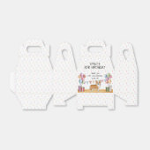 レッドペンブロークウェルシュコーギーパステル誕生日サンキュー フェイバーボックス (折り畳みなし)