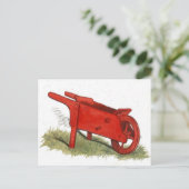 レッドホイールバロー ポストカード (スタンド正面)