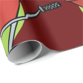 レッドホイールバロー ラッピングペーパー (ロールコーナー)