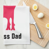 レッドホッグバーベキューキッチンタオル キッチンタオル (四つ折り)