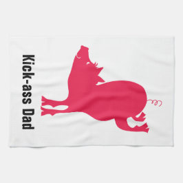 レッドホッグバーベキューキッチンタオル キッチンタオル