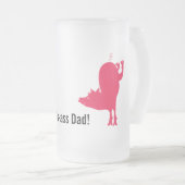 レッドホッグビアマグ フロストグラスビールジョッキ (正面右)