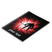 レッドホッケー ノートブック (左側)