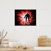 レッドホッケー ポスター (キッチン)