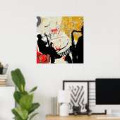 レッドホットジャズ ポスター (ホームオフィス)