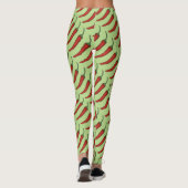 レッドホットスパイシーチリ唐辛子ピーマンレギンス レギンス (裏面)