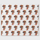 レッドホットチリペッパー遊ズギター ラッピングペーパー (フラット)