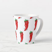 レッドホットペッパークラシックディーバ カフェラテマグ (右アングル)