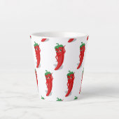 レッドホットペッパークラシックディーバ カフェラテマグ (正面)