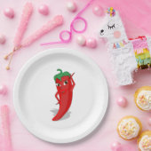 レッドホットペッパークラシックディーバ ペーパープレート (パーティー)