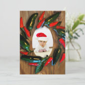 レッドホットペッパーズリースフォトクリスマスカード シーズンカード (スタンド正面)