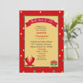 レッドホットペッパー70th誕生日招待状 招待状 (スタンド正面)