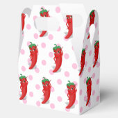 レッドホットペッパーDivaピンク水玉模様の好意ボックス フェイバーボックス (オープン)