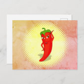 レッドホットペッパーDivaヴィンテージスタイルプリント ポストカード (正面/裏面)