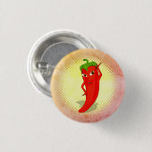 レッドホットペッパーDivaヴィンテージスタイルプリント 缶バッジ (正面&裏面)