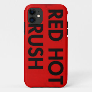 レッドホットラッシュiPhone 5ケースケース iPhone 11 ケース