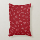 レッドホリデイ アクセントクッション (正面(垂直))