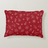 レッドホリデイ アクセントクッション (裏面)