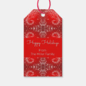 レッドホリデイ ギフトタグ (正面)